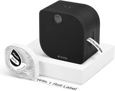 Phomemo P12 PRO Etikettendrucker Tragbar Thermotransfer Etikettendrucker