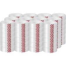 BUOFPK 72 Rolls Clear Tape, Transparent Tape Refills for Dispenser 1 Inch C...