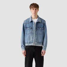 Levi's Men's Relaxed Fit Western Trucker Jacket - It's A Myth L