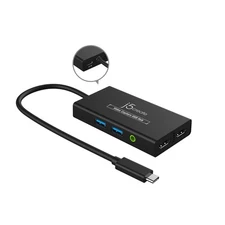 Video Capture Card with PD 60W Pass-Through Charging, Built-in Multi-Function...