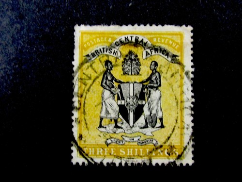 nystamps Britisch Zentralafrika Briefmarke # 27 gebraucht L11y2382
