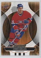 2024-25 Upper Deck Engrained Icons Chris Chelios #74 HOF 11jd