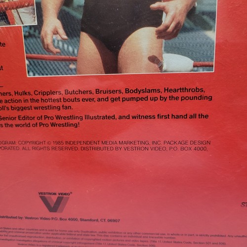 Pro Wrestling Illustrated Presents Lords Of The Ring CED Video Disc Vintage PWI - Bild 16 von 22