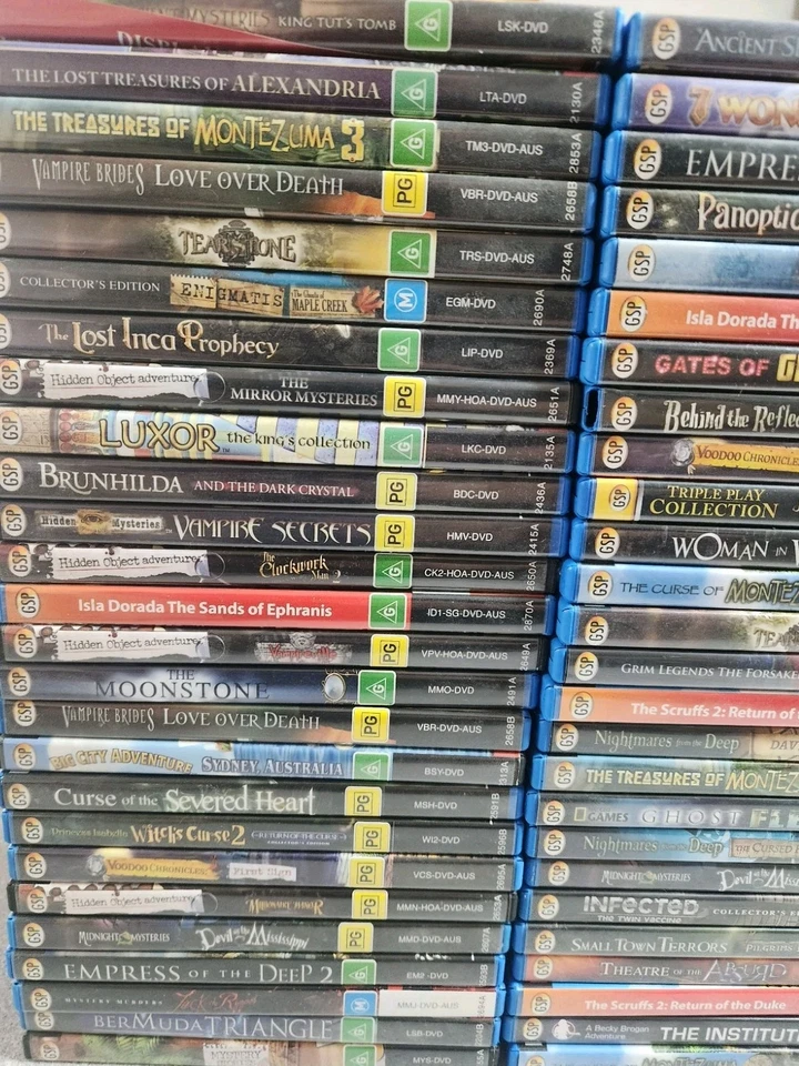 Bulk GSP PC Hidden Object Puzzle Mystery Games GSP x 52 Games - Image 2 of 4