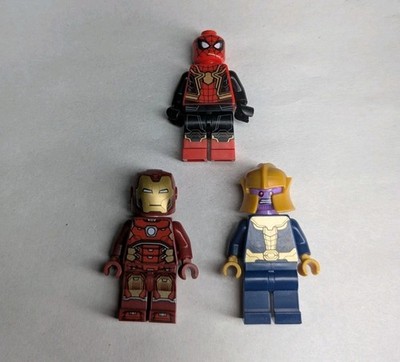 Lego Marvel Super Heroes Thanos Ironman & Spiderman