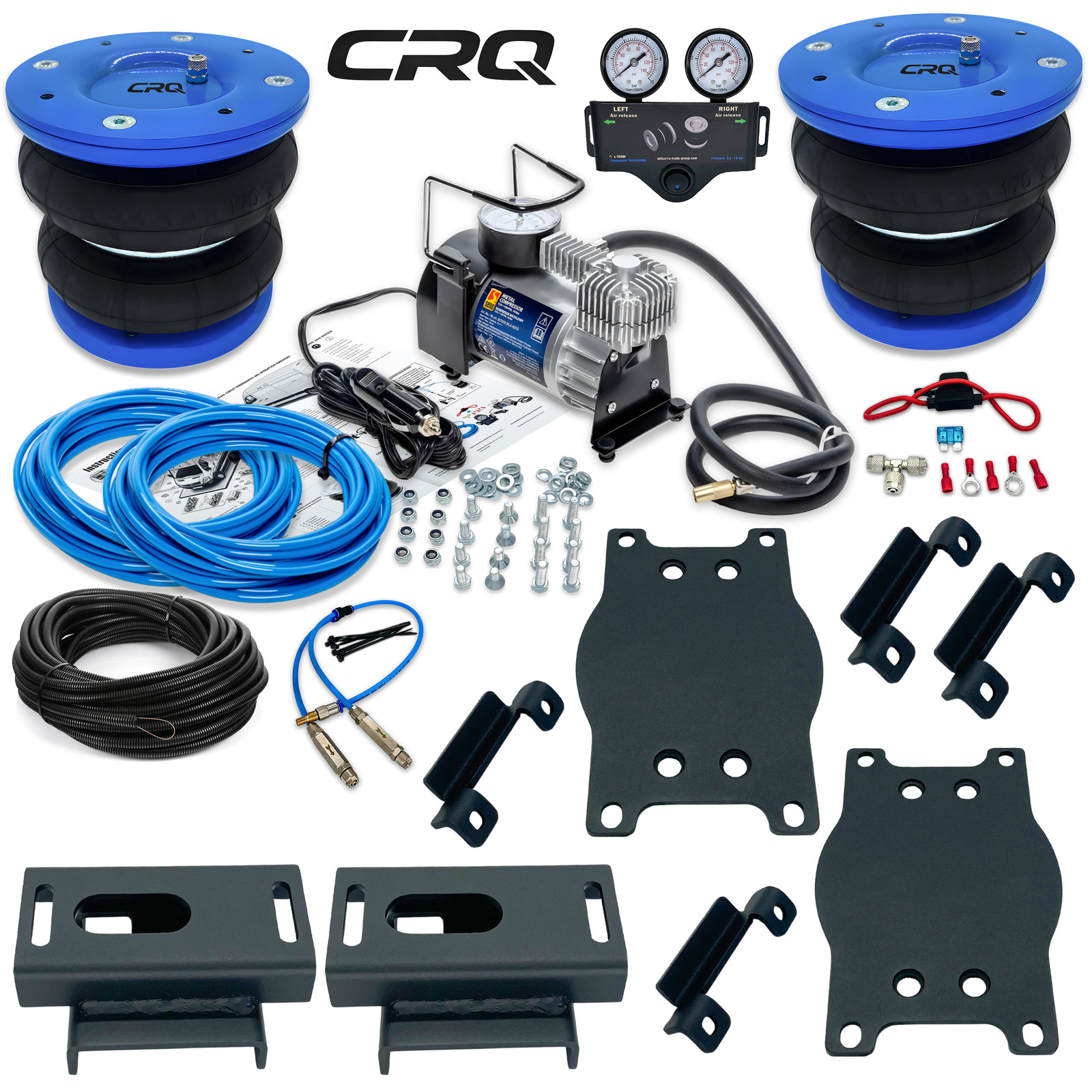 Kit suspension pneumatique utilitaire 5000kg Master Roues Jumelées 2010