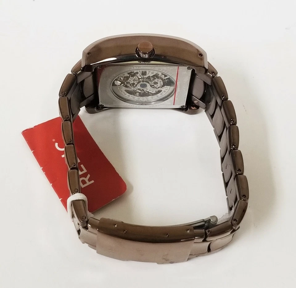Реликвия от Fossil мужской автоматический бронзовый тон коричневый ремешок ZR77235 - Изображение 2 из 3