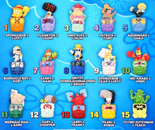 SpongeBob x One Piece Toys 2026 McDonald's Singles or Complete Set CHOOSE NEW