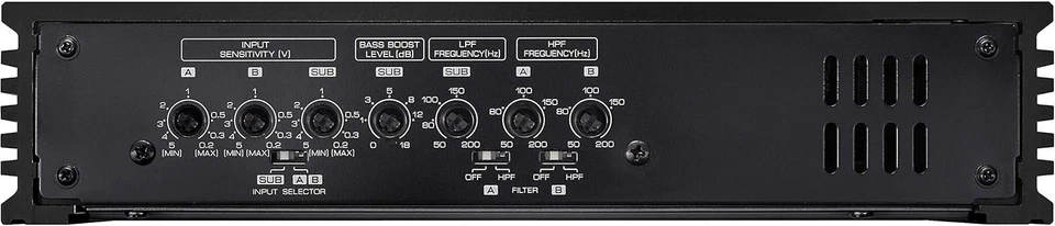 KENWOOD X802-5 eXcelon 5 Channel 1600 Watts Max Power Car Audio Amplifier - Image 4 of 4