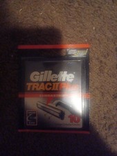 Gillette PR31272 Trac II Plus Refill Razor Cartridges - Pack of 10
