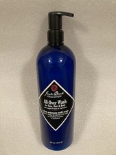 1 JACK BLACK MEN  S ALL-OVER WASH for FACE HAIR  BODY 33oz BOTTLE