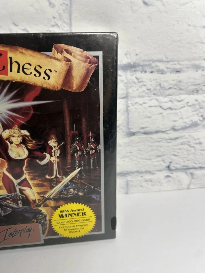 Battle Chess By Interplay PC 1988 1990 IBM/Tandy Windows Floppy Disk Vintage - Image 4 of 4