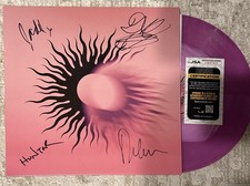 AFI BAND SIGNED SILVER BLEEDS THE BLACK SUN VINYL LP - JSA COA
