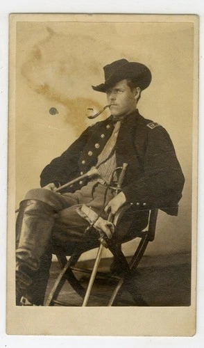 Pair of CDVs of George Richmond Fearing, Staff of General Burnside