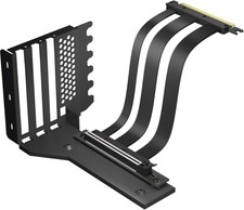 GPU Bracket + 180mm PCIe 4 OR 5 Riser Cable G...
