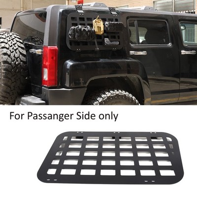 Rear Passanger Side Window MOLLE Storage Flank Panel Bracket For Hummer H3 05-09