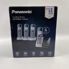 New Panasonic KX-TG3824S Cordless Phone 4-Pack KX-TG3824S