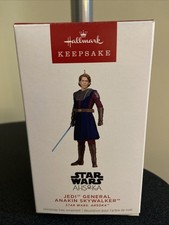 2025 Hallmark Star Wars JEDI GENERAL ANAKIN SKYWALKER Ornament New in Box AHSOKA
