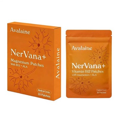 Nervenpflaster Magnesium B12 Alpha-Liponsäure 30 Pflaster Komfort