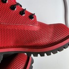 Timberland Premium Red Exo Web Grid Tech Boots Nubuck Boys 6.5 — photo 4
