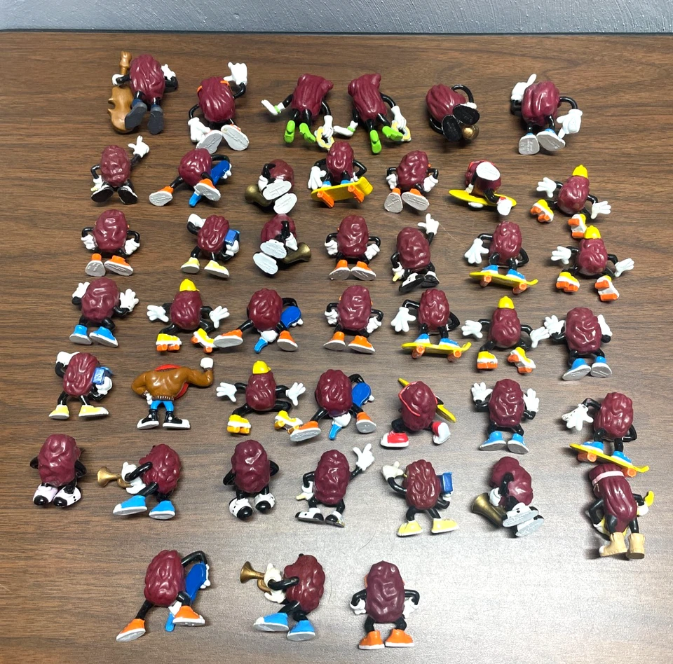 КАЛИФОРНИЯ ИЗЮМ винтажный ПВХ фигурки лот (44) - Изображение 2 из 4