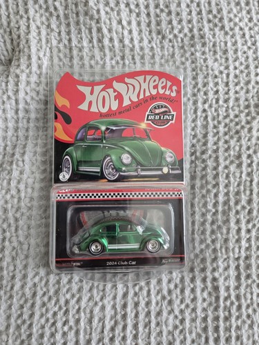Hot Wheels RLC Kawa-Bug-A 2024 Club Car verde con parche/pin