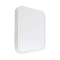 Plafoniera Led 36W 3820Lm 4000K IP44 Kwadrat Fi420 Mleczny BiałA Ramka Z Mikrofa