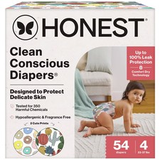The Honest Company Clean Conscious Disposable Diapers Tie-Dye For 