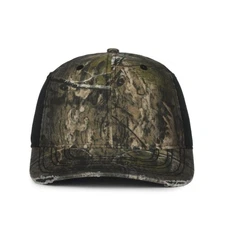 Realtree Stained Camo Baseball Hat – Rugged Profile Hunting Cap One Size