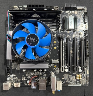 ASRock B560M-C Motherboard, i3-10105F W/ Cooler Plus 8GM RAM NEO Forza - Working