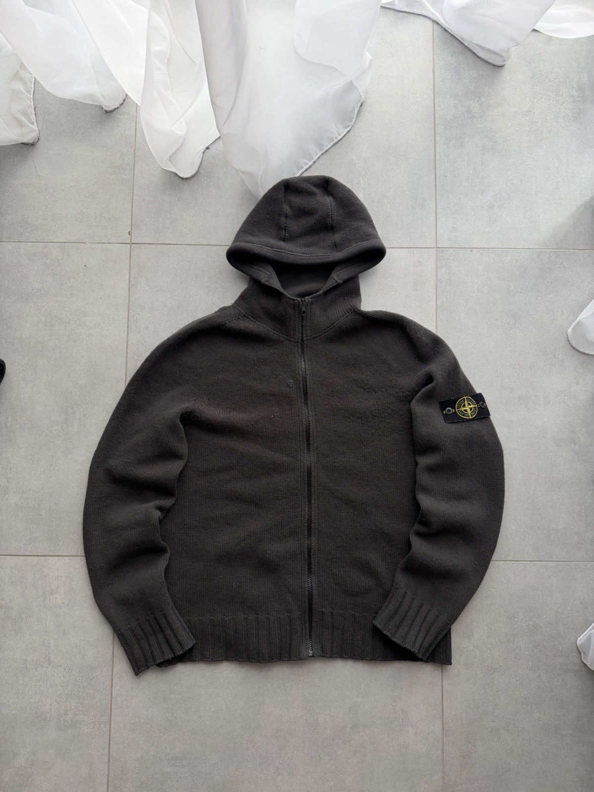 Stone Island vintage 00s archive stone island knitted… - Gem