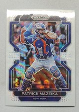 2022 Panini Prizm - Patrick Mazeika #91 White Wave Prizm (RC)