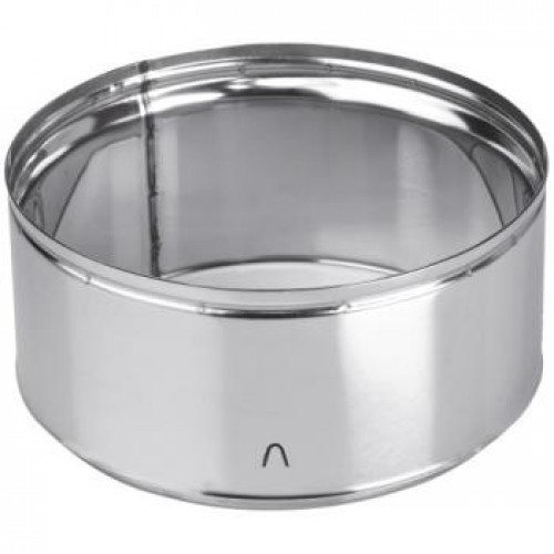 Embout finition haute pour tubage flexible TEN évite les fuites de toit 125mm