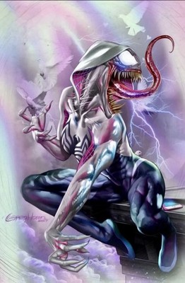 Spider-Gwen: The Ghost-Spider #4 Greg Horn Exclusive Gwenom Foil Virgin Variant