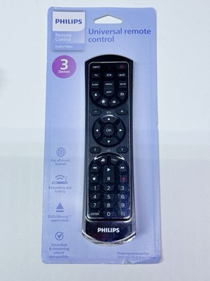 Philips Universal Remote Control For All Major Brands 3-Device Configuration