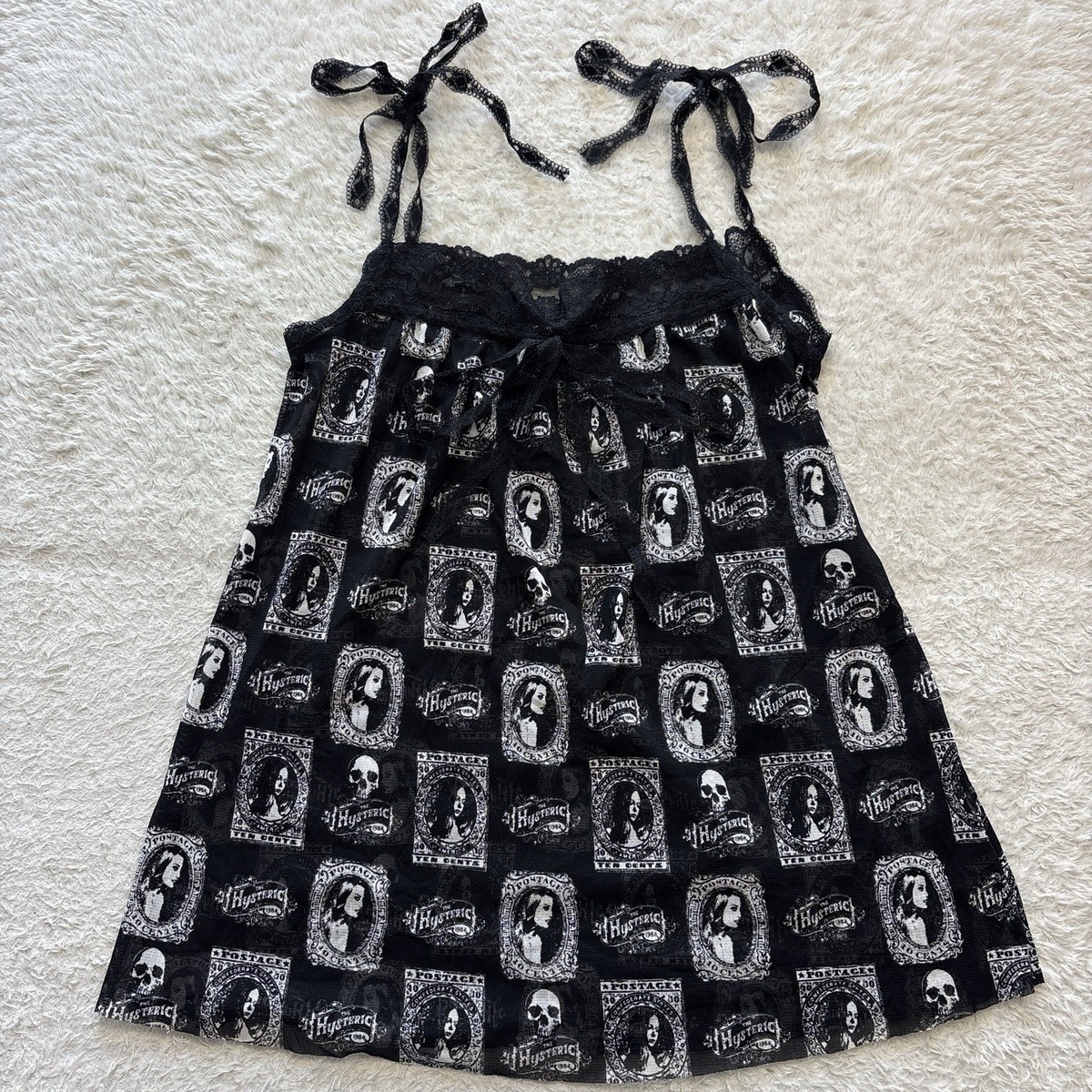 Vintage Hysteric Glamour Mesh Cami Top Power Net Hysteric Girl