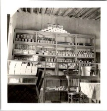 1950s General Store Interior Photograph Stocked Shelves Rural Americana