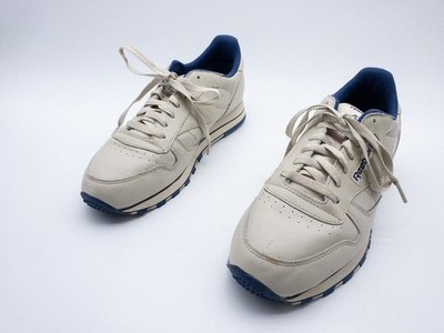 Reebok Classic Herren Turnschuh Sportschuh Leder Beige Gr. 42,5 EU Art. 38936-56