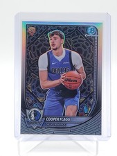 COOPER FLAGG 2025-26 BOWMAN CHROME ROOKIE ETCHED IN GLASS CASE HIT SSP RC Q7112