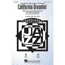 California Dreamin' ShowTrax CD by Mamas and Papas Arranged by Kirby Shaw
