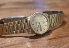 Vintage Omega Seamaster Quartz Day‑Date Cal.1437 GP Watch with Original Bracelet