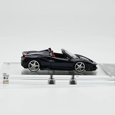 Tpc 164 Navy Blue Novitec 488 Convertible Sports Model Diecast Display Car Tpc 164 Navy Blue Novitec 488 Convertible Sports Model Diecast Display Car