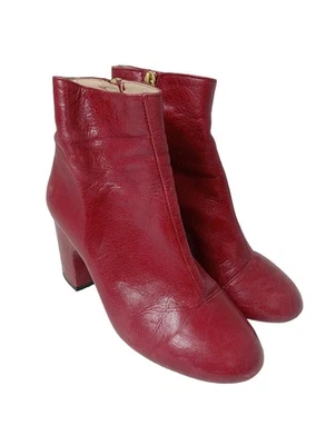 OFFICE Bottines à fermeture éclair Dames Bottines T EU 36 rouge - Photo 1/4