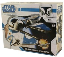 Hasbro Star Wars The Clone Wars Obi-Wan Kenobi s Starfighter 2008 Sealed