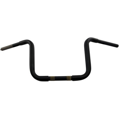 Todds Cycle Handlebar 10 Flat Black 1.25'' Beater 0601-4676