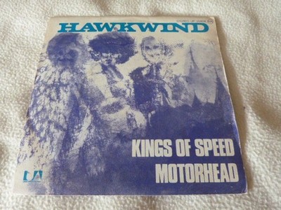 Vinyl 45T SP HAWKWIND Kings of Speed - Motorhead - Frankreich 1975