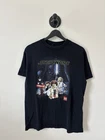 Vintage Lego Star Wars Shirt Mens Medium Black 2000s Promo Video Game Wii