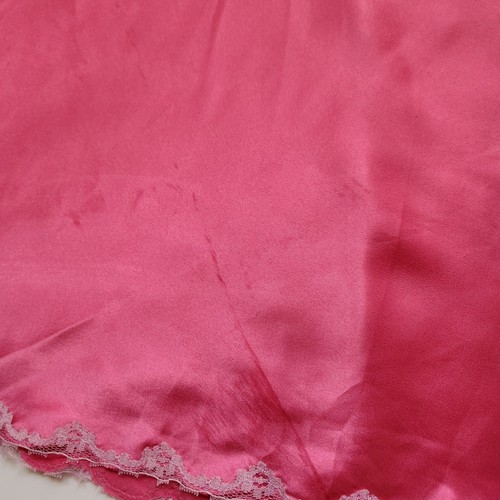 Victoria's Secret Vintage Y2K Lace Satin Slip Mini Dress Chemise Size Large - Picture 4 of 12