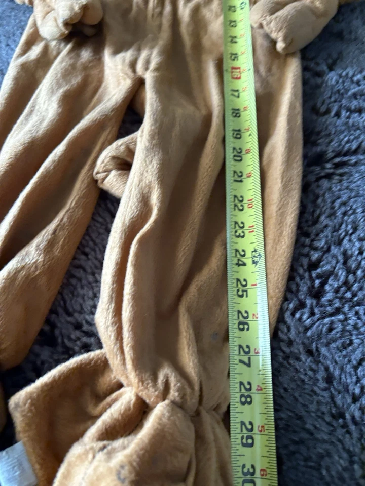 Disfraz de Halloween Scooby-Doo para niños pequeños 3-4 28 pulgadas de largo una pieza Foto 3 de 3