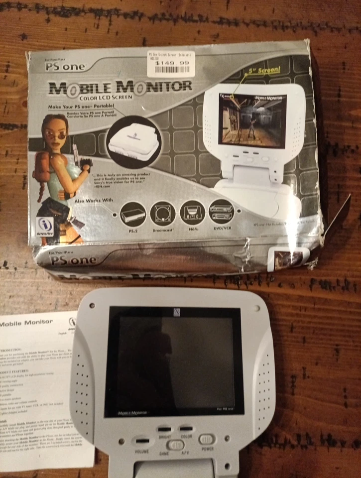 InterAct Mobile Monitor PS One With Car Adapter A4 - Image 2 of 4